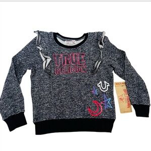 TRUE RELIGION SWEATSHIRT  size 5
